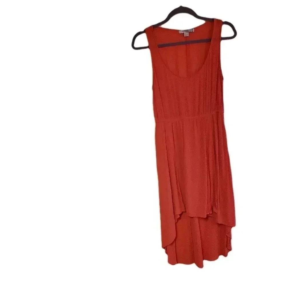 NWOT love 21  red orange layered maxi dress Size Small